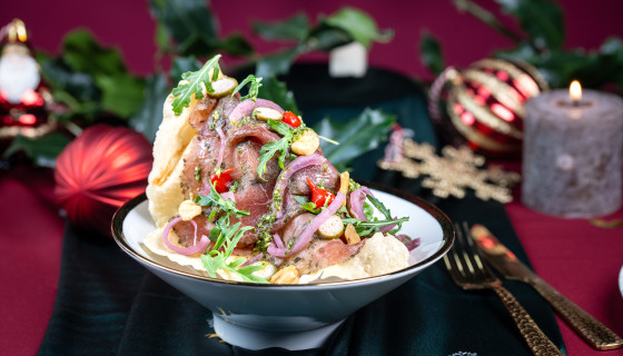 Carpaccio tussen land en zee