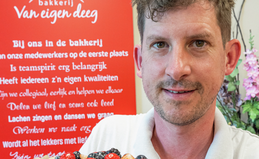 Bloeien in de bakkerij