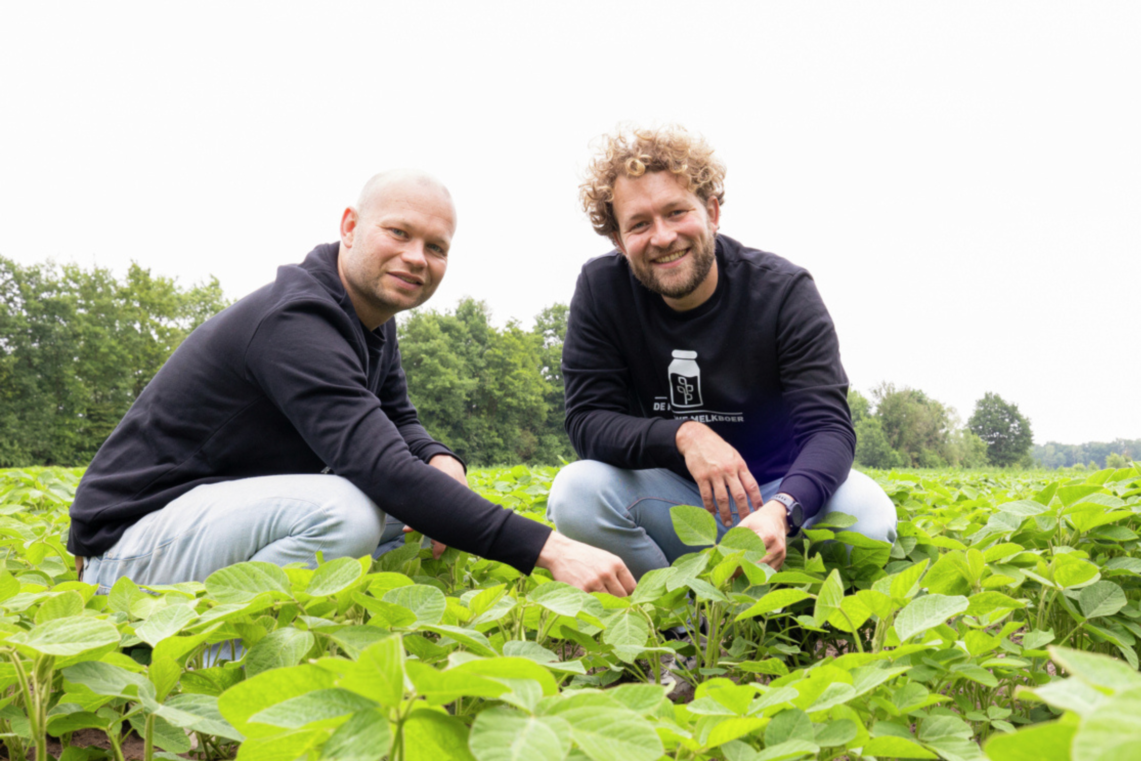 Melkboer zonder koeien
