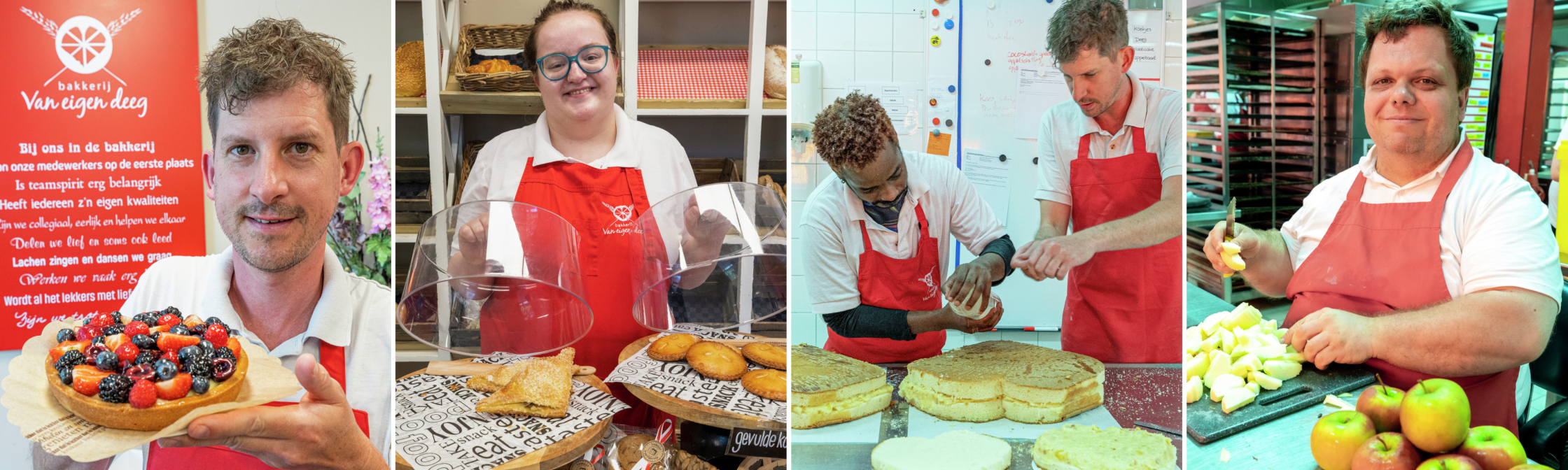 Bloeien in de bakkerij