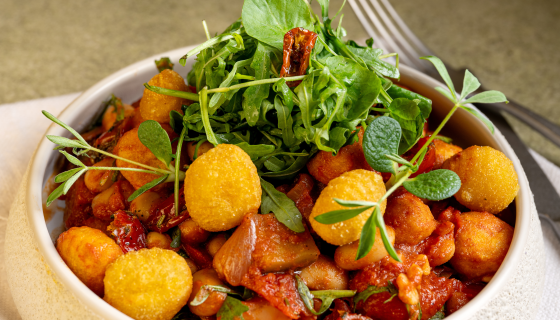 Toscaanse bonenschotel