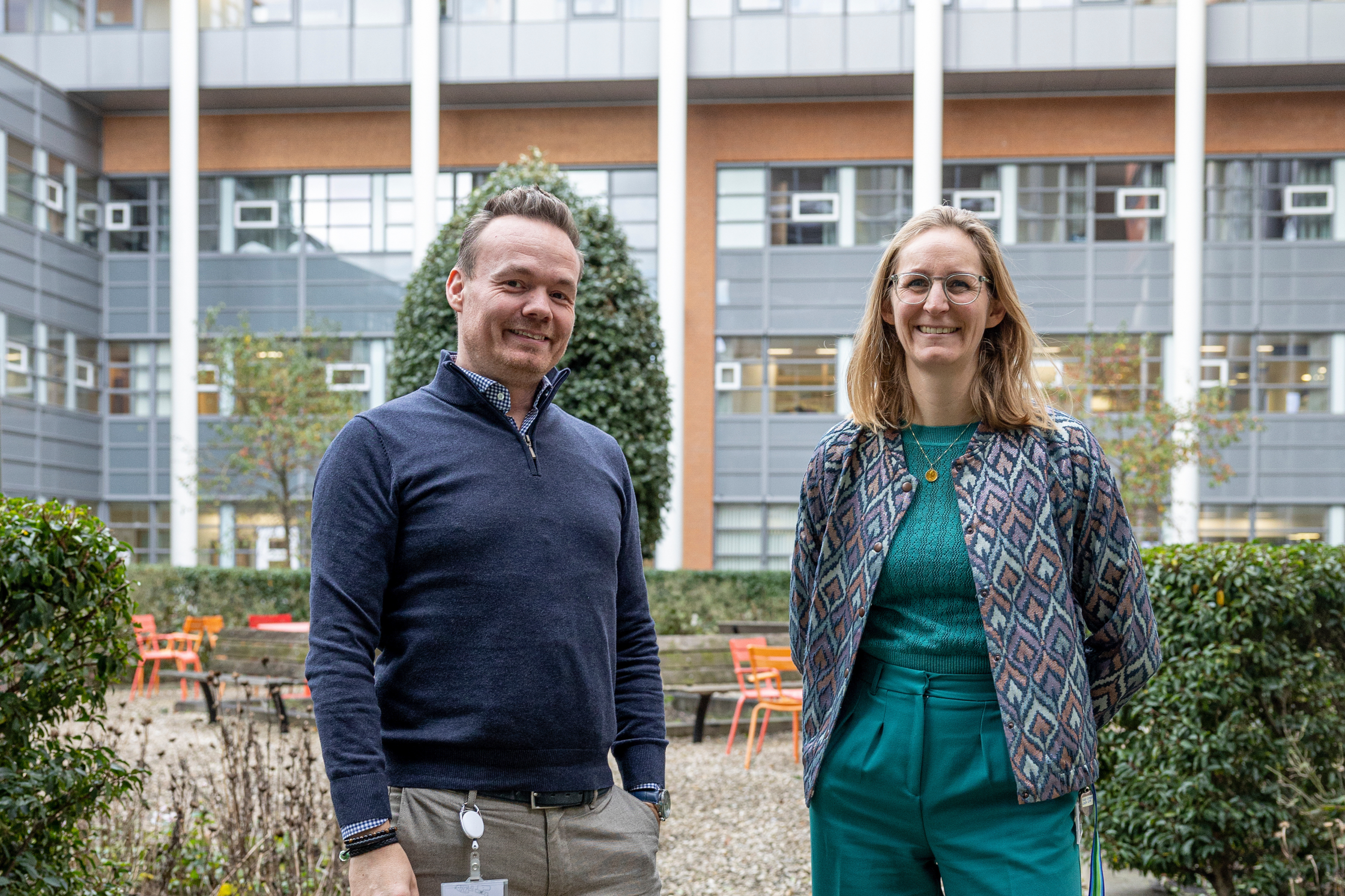 Met grote stappen vooruit